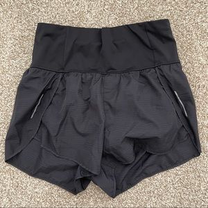 All in Motion High Waisted Running Shorts - Black
